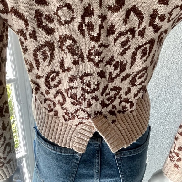Kate Spade Leopard Print Cardigan - Picture 12 of 13